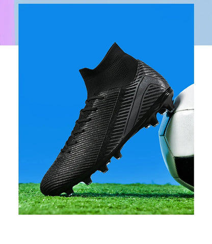 New Men's Professional Soccer Shoes Non-slip Football Boots Unisex Breathable Futsal Sports New Cleats Drop Shipping Ultralight