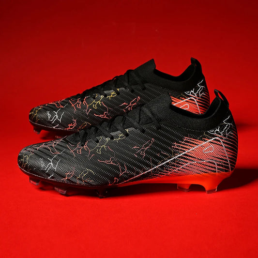 New Men's Football Boots Non-Slip Soccer Shoes Training Sneakers FG Top Quality Cleats Wholesale Drop Shipping Unisex Adult