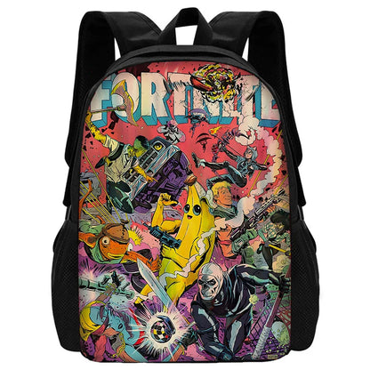Hot Game Design Fortnite Kid Backpacks Boys and Girls Student Birthday Gift Child School Bags Unisex Camping Durable Rucksack