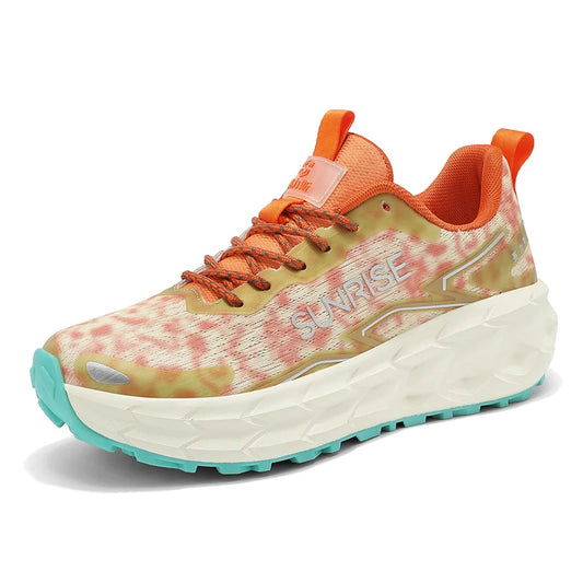 Unisex Running Shoes Mesh Breathable Anti-Slip Lightweight Casual Sports Sneakers Grip Comfortable Outdoor Trainer Footwear