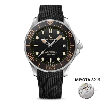 2025 New PAGANI DESIGN Men's Watches Luxury Automatic Watch For Men NH35A Mechanical Wrist watch Men AR Sapphire crystal Clock