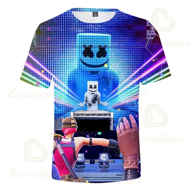 Fortnite Men and Women Victory Children's Wear Battle Royale 3D Sweatshirt Boys Girls Clothes Tops Kids T-Shirt Hero Teen Tops