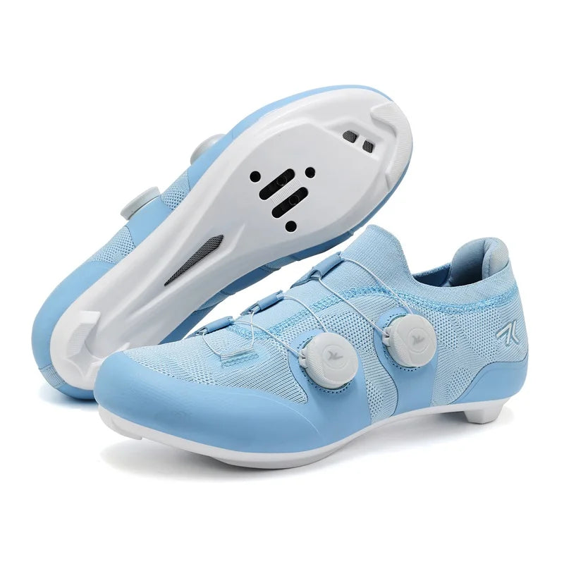 Professional Men's Cycling MTB Shoes Route Cleats Speed Road Bike Sneakers Racing Women Flat Bicycle Mountain SPD Biking Footwear