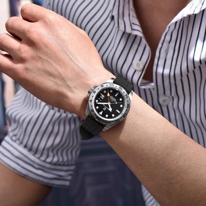 Pagani Design 2026 Nuevo reloj de buceo para hombre 42mm zafiro mecánico automático GMT 100m resistente al agua PD1682