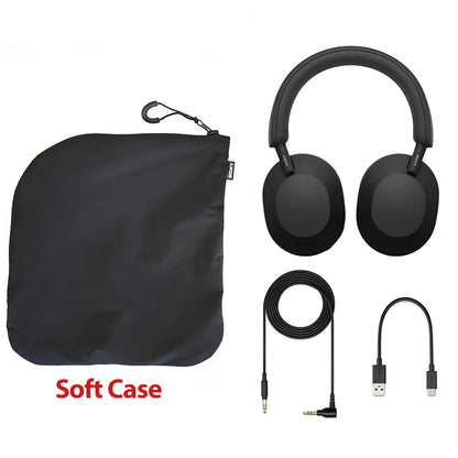 Original Sony WH-1000XM5 Wireless Active Noise Cancelling Headphone 30mm Specially Designed Driver Unit