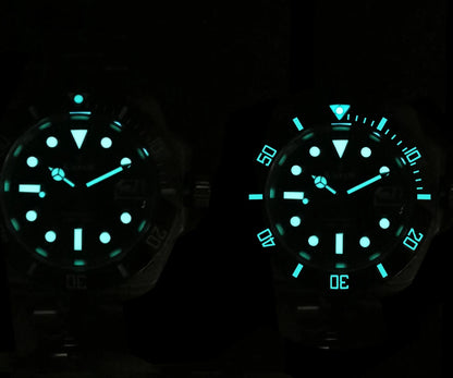 Cronos New 40mm Diver Men Watches Luxury Miyota9015 Automatic Mechanical Watch Sapphire Crytal Waterproof 200m AdjustClasp L6045