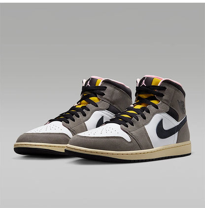 Scarpe sportive da uomo Nike genuine JORDAN mid-top, classiche, leggere e ammortizzate, HQ2011-100