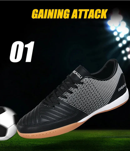 Soccer Shoes Men Anti-Slip Indoor Football Boots Fashion Men’s Futsal Shoes IC Training Cleats Chuteira Futebol Male Sneakers