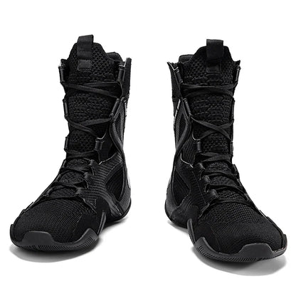 2026 Men Boxing Shoes Classic Training Outdoor Sneakers Sports Professional Fitness Wrestling Shoes Equipment Original Boxing Boots