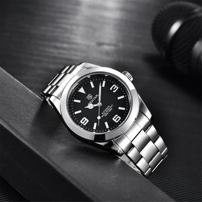 BENYAR 2025 Nuovo orologio meccanico automatico da uomo, stile business e sportivo di lusso, impermeabile 50M, orologio da uomo