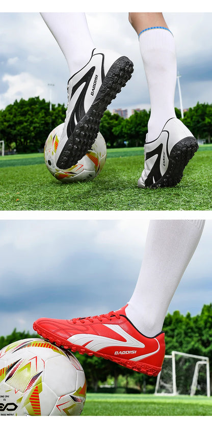 New Professional Men Soccer Shoes Adult Football Sneakers Indoor Futsal Ultralight Non-Slip Sport Wear-Resistant Football Boots.
