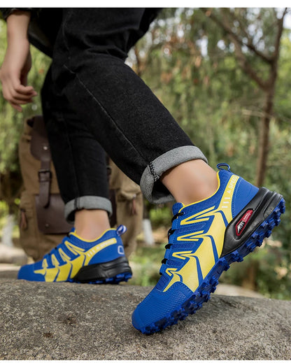 Men's Hiking Shoes Waterproof Non-slip Hiking Sports Shoes Camping Training Hunting Tactical Shoes Men's Cycling Shoes
