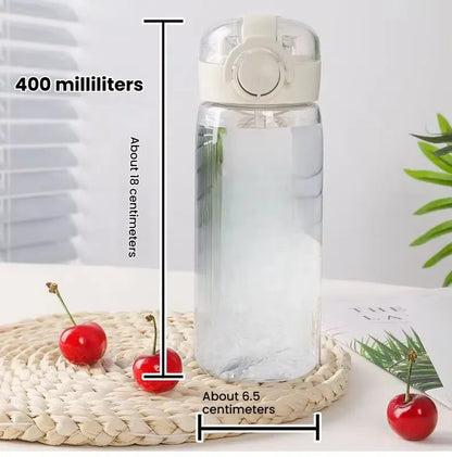 400ML Fortnites 18CM Straw Cup for Adult Boys Girls Cute Water Cup Cartoon Students Drop-Resistant Water Bottle Portable Gifts