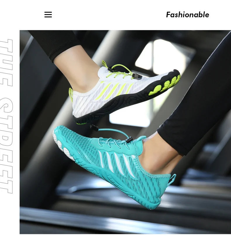 Men and Women Water Shoes, Aqua Shoes, Drainage Beach Sports Swim Sandals, Quick Dry Boating Barefoot Diving Fishing Surfing Sneakers