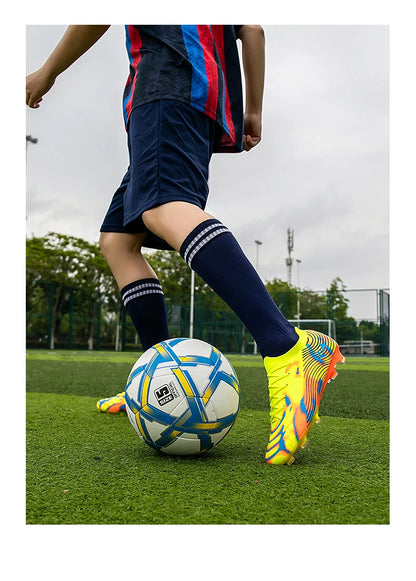 Professionelle Fußballschuhe für Herren, strapazierfähig und bequem, Trainings-Fußballschuhe für Männer, ultraleichte Premium-Fußballschuhe für Spiele