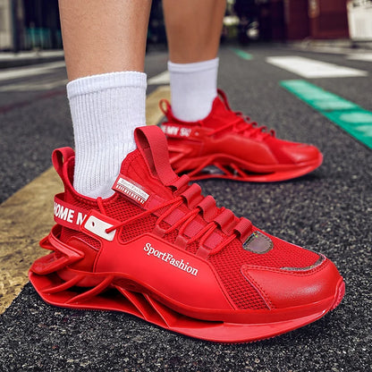 Men's Running Shoes 2026 New Mesh Breathable Sole Anti-Slip Wear-Resistant Daily Sports Trendy Fashion Casual Sneakers for Men