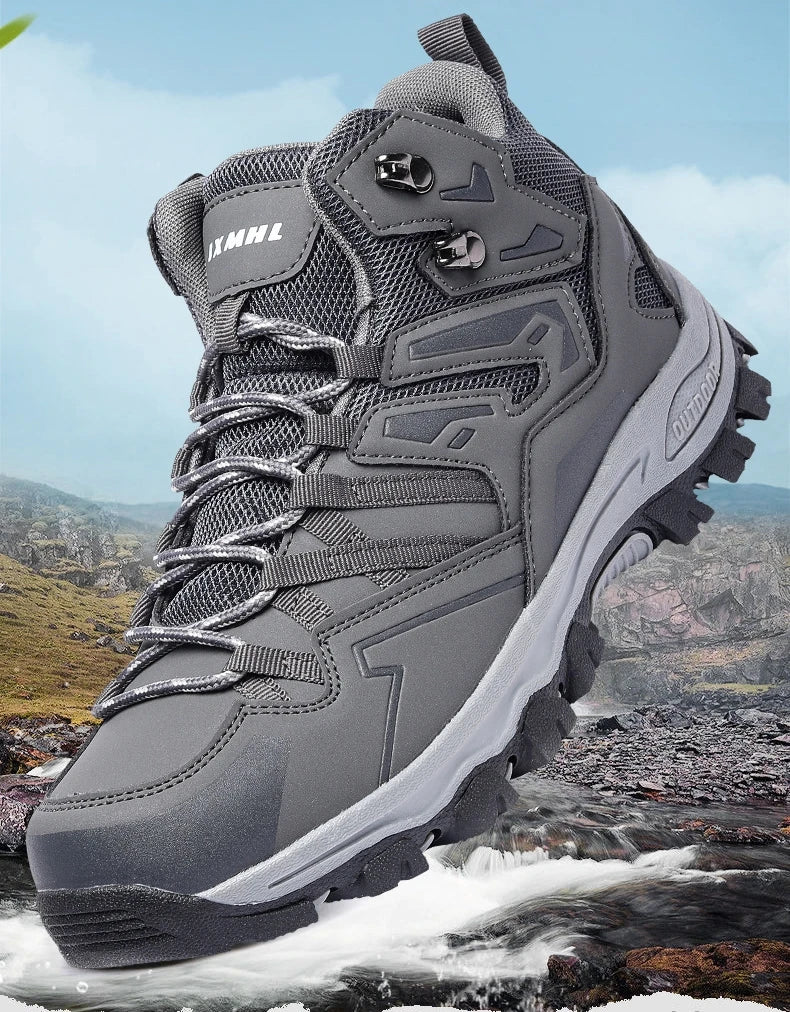 New Women Men Hiking Shoes Outdoor Trekking Sports Climbing Camping Boots Non-Slip Waterproof Walking Jogging Trainers Sneakers
