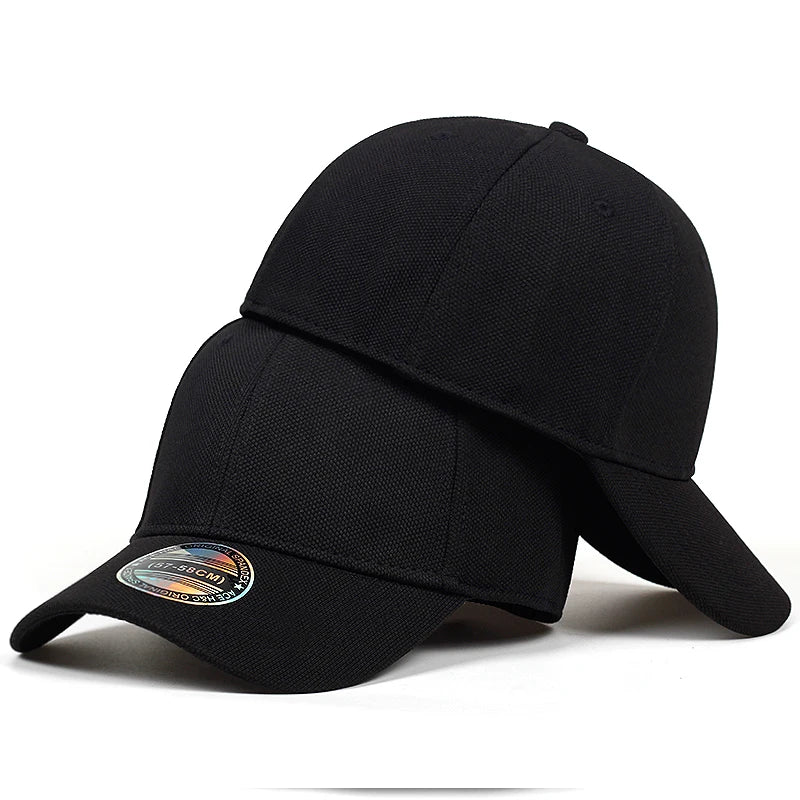 2023 High Quality Baseball Cap Men Snapback Hats Caps Men  Fitted Closed Full Cap Women Gorras Bone Male Trucker Hat Casquette