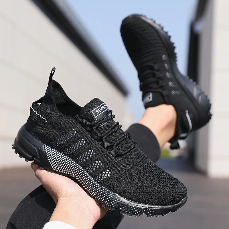 Zapatillas deportivas casual transpirables para hombre, moda verano 2025, calzado de running ligero y suave, tallas de mujer 36-46
