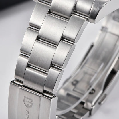 Pagani Design 2026 Nuevo reloj de buceo para hombre 42mm zafiro mecánico automático GMT 100m resistente al agua PD1682