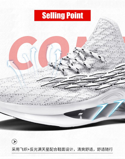 Men Shoes Sneakers Men Casual Men's Shoes Tennis Luxury Shoes Trainer Race Breathable Shoes Fashion Running Shoes for Women