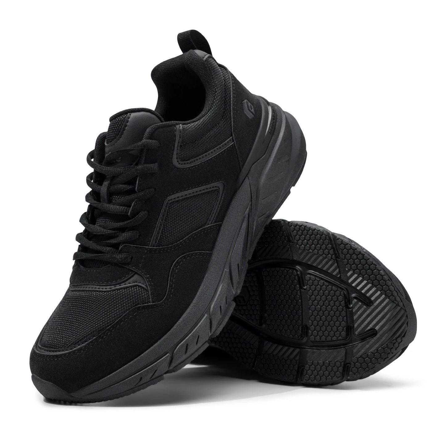 FitVille Newest Running Shoes for Men Wide Width Sneakers with Arch Support for Flat Feet Heel Pain Relief Plantar Fasciitis
