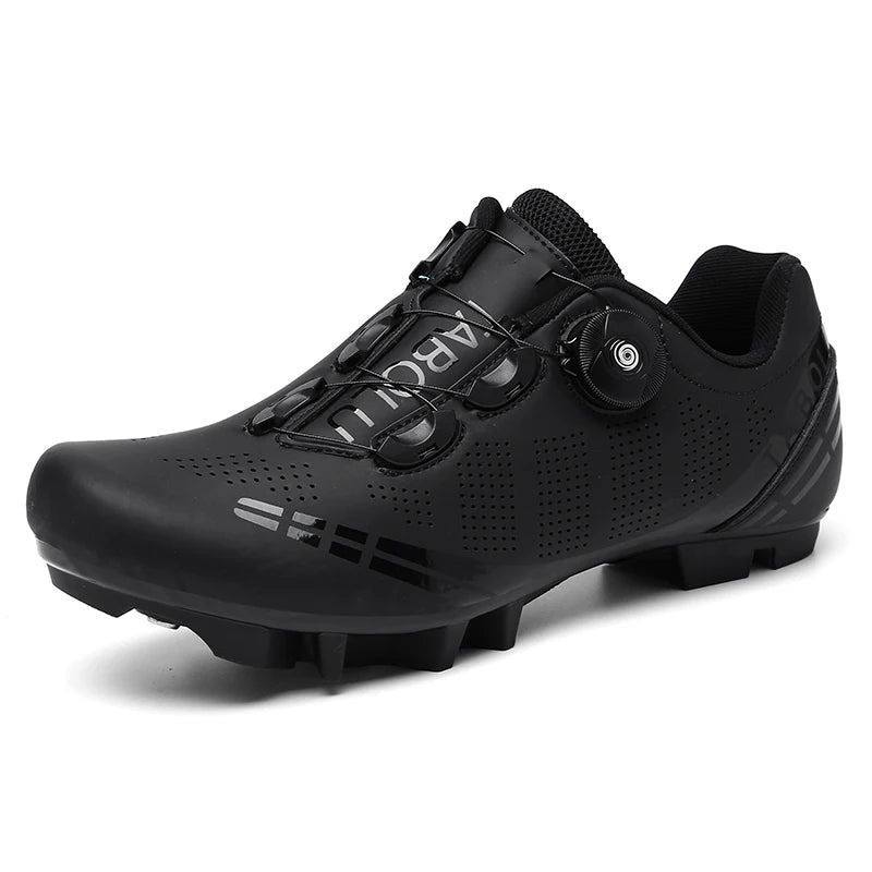 MTB Cycling Shoes Breathable Men’s and Women’s Off-Road Mountain Bike Cycling Shoes Self-Locking Speed Mountain Bike Pedal Shoes