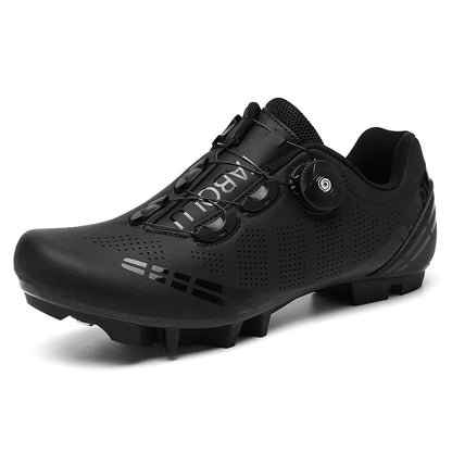 MTB Cycling Shoes Breathable Men’s and Women’s Off-Road Mountain Bike Cycling Shoes Self-Locking Speed Mountain Bike Pedal Shoes