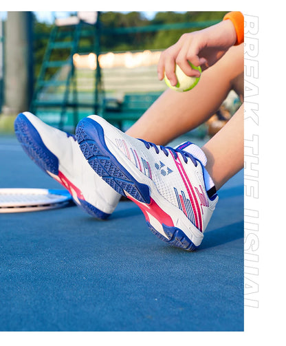 New Professional Badminton Shoes Sneakers Men's Breathable Anti-slip Tennis Sport Shoes for Men Women Training Sneakers