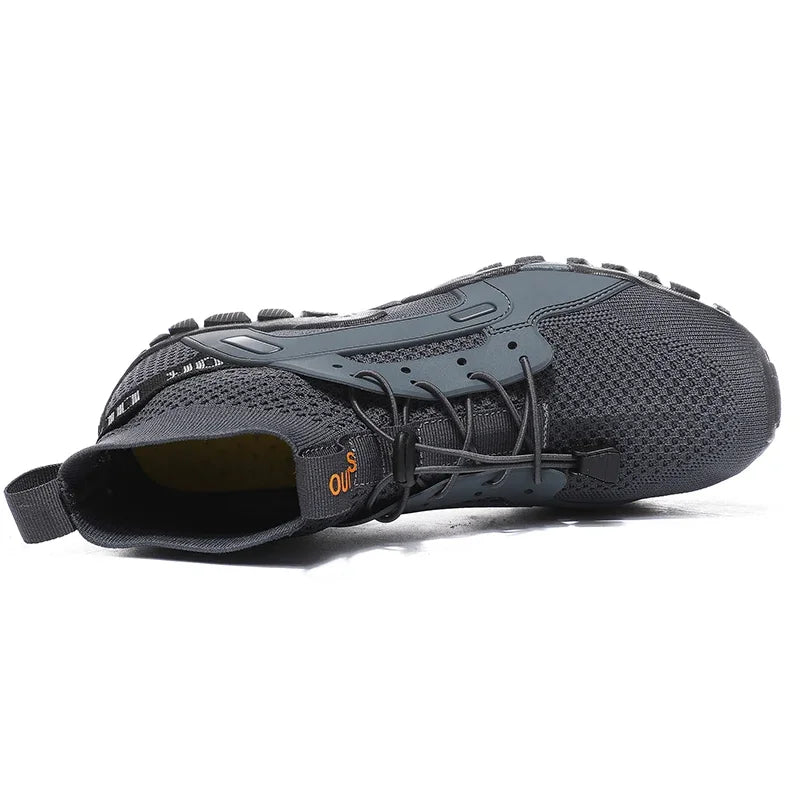Size 39-47 Men's Aqua Shoes Anti-Slip Male Sneakers Mountain Hiking Shoes Quick-Drying Water Shoes Soft Casual Sneakers 2024
