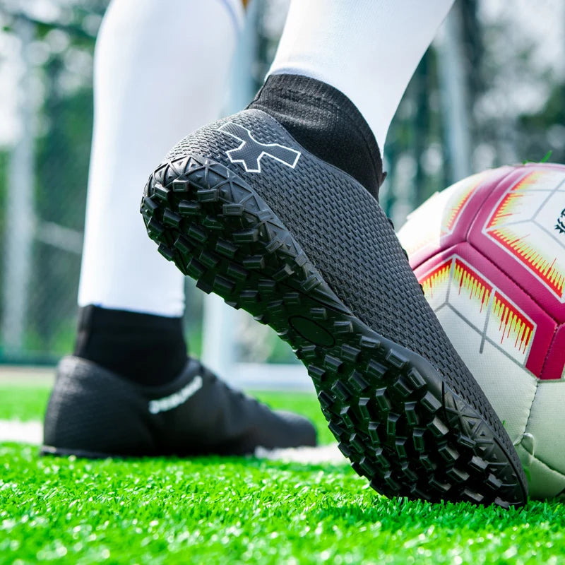 Men's Quality Soccer Shoes Durable Boys Football Boots Lightweight Children Football Shoes Futsal Training Sneakers Soccer Cleats