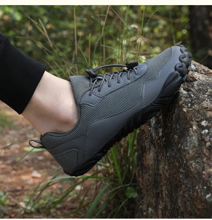 Men Barefoot Hiking Shoes Breathable Outdoor Sports Climbing Shoe Trekking Sneakers Non-Slip Comfort Man Casual Jogging Footwear