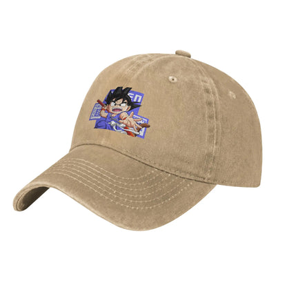 Dragon Ball Cap Goku Cool Baseball Cap Hats Visor Protection Snapback Cotton Tops Gorras