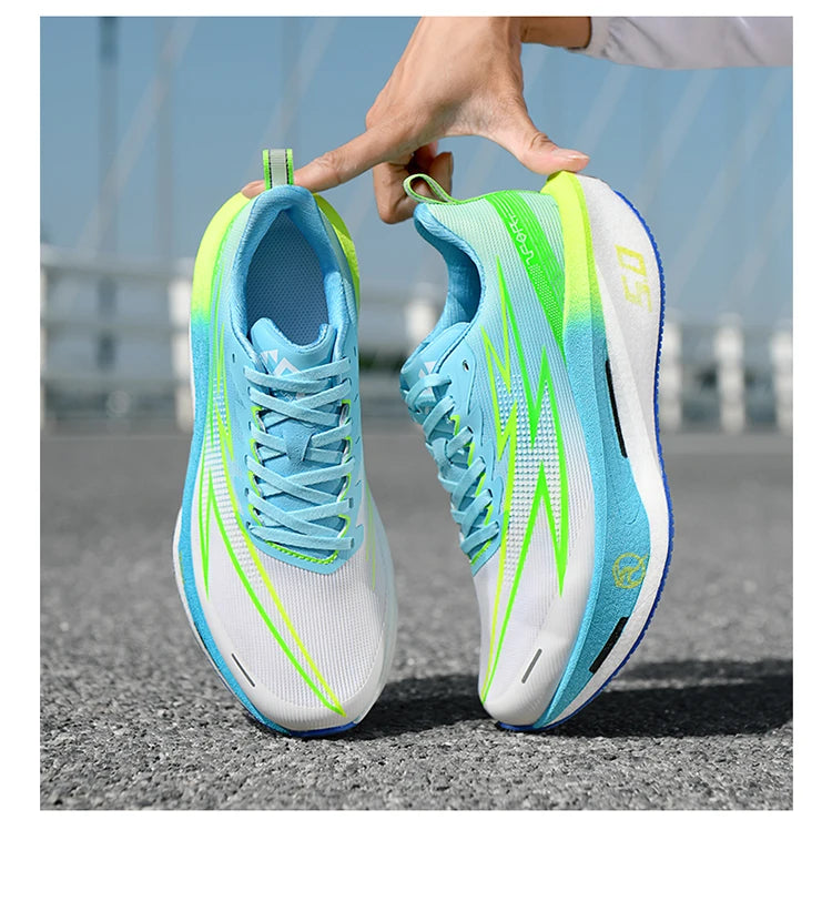 5.0 MIX Carbon Plate Laufschuhe für Herren und Damen, Renn- und Marathon-Sneaker mit stabilem Rebound, stoßdämpfend, für das Training