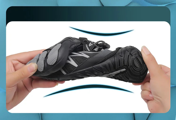 Outdoor Lightweight Men's Trainning Running Barefoot Shoes Qiuck-Dry Swimming Water Shoes Sport Gym Fitness Jogging Sneaker