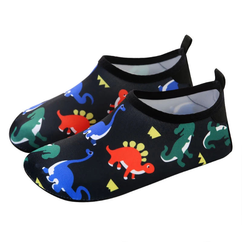 Boys Girls Soft Foldable Water Shoes Kids Beach Summer Outdoor Wading Shoes Swimming Surf Sea Slippers Quick-Dry Aqua Shoes