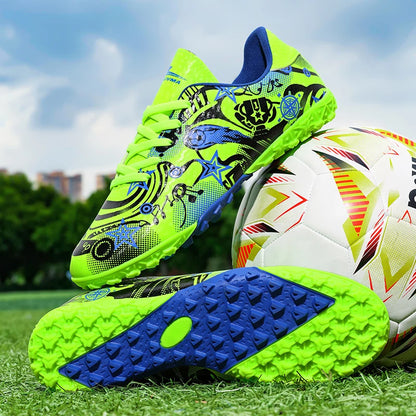 New Men’s Soccer Shoes Boys Original Football Shoes TF/AG Indoor Professional Football Field Boots Society Cleats Sneakers Non-Slip