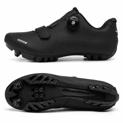 Unisex Mtb shoes Zapatillas Ciclismo MTB men's bicycle running shoes, men's spikes for mountain bikes, women's bicycle shoes