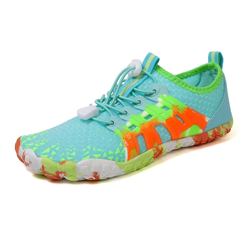 Unisex Quick-Drying Breathable Aqua Shoes Barefoot Beach Footwear for Adults and Kids Gym Outdoor Training Sneakers Size 28-46