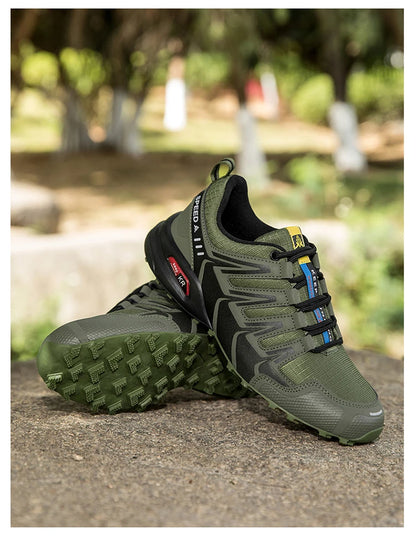 Men's Hiking Shoes Waterproof Non-slip Hiking Sports Shoes Camping Training Hunting Tactical Shoes Men's Cycling Shoes