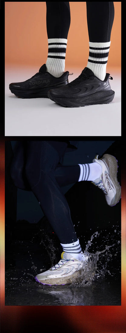 BMAI Outdoor Men's Sports Shoes Breathable Man Sneakers Lightweight Mountain Running Shoes for Men Cushion Trail Jogging Sneaker