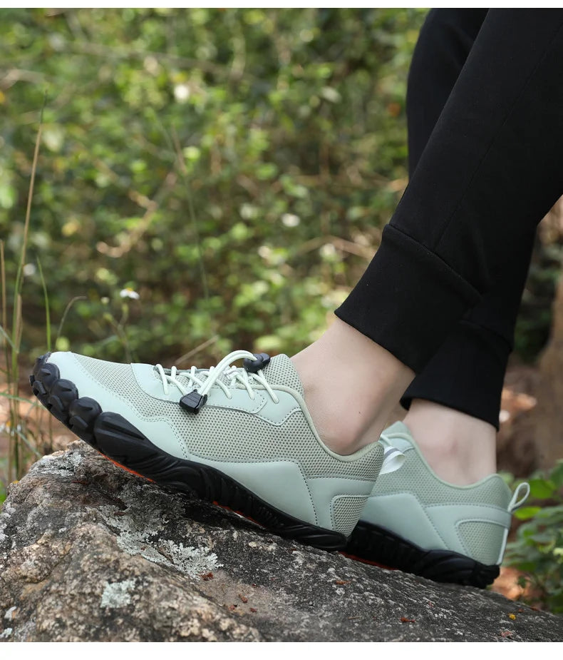 Men Barefoot Hiking Shoes Breathable Outdoor Sports Climbing Shoe Trekking Sneakers Non-Slip Comfort Man Casual Jogging Footwear