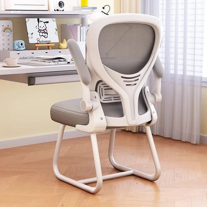 Computerstuhl, Rückenlehnenstuhl für zu Hause und längeres Sitzen, Schreibtischstuhl für Wohnheim, Lernen und Büro, E-Sport-Stuhl, ergonomischer Stuhl.