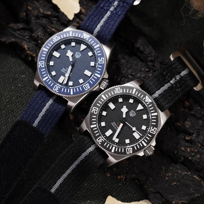 Watchdives EXD 40Mm Titanium Dive Watch Man VH31 Sweep Quartz Watches 200 Waterproof Ar Sapphire BGW9 Luminous 316L Wristwatch
