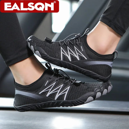 Outdoor Lightweight Men's Trainning Running Barefoot Shoes Qiuck-Dry Swimming Water Shoes Sport Gym Fitness Jogging Sneaker