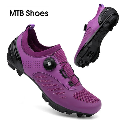 Professional Men Road Cycling Shoes Breathable Women MTB Bike Shoes Racing Speed Sneakers Mountain Bicycle Footwear for Shimano