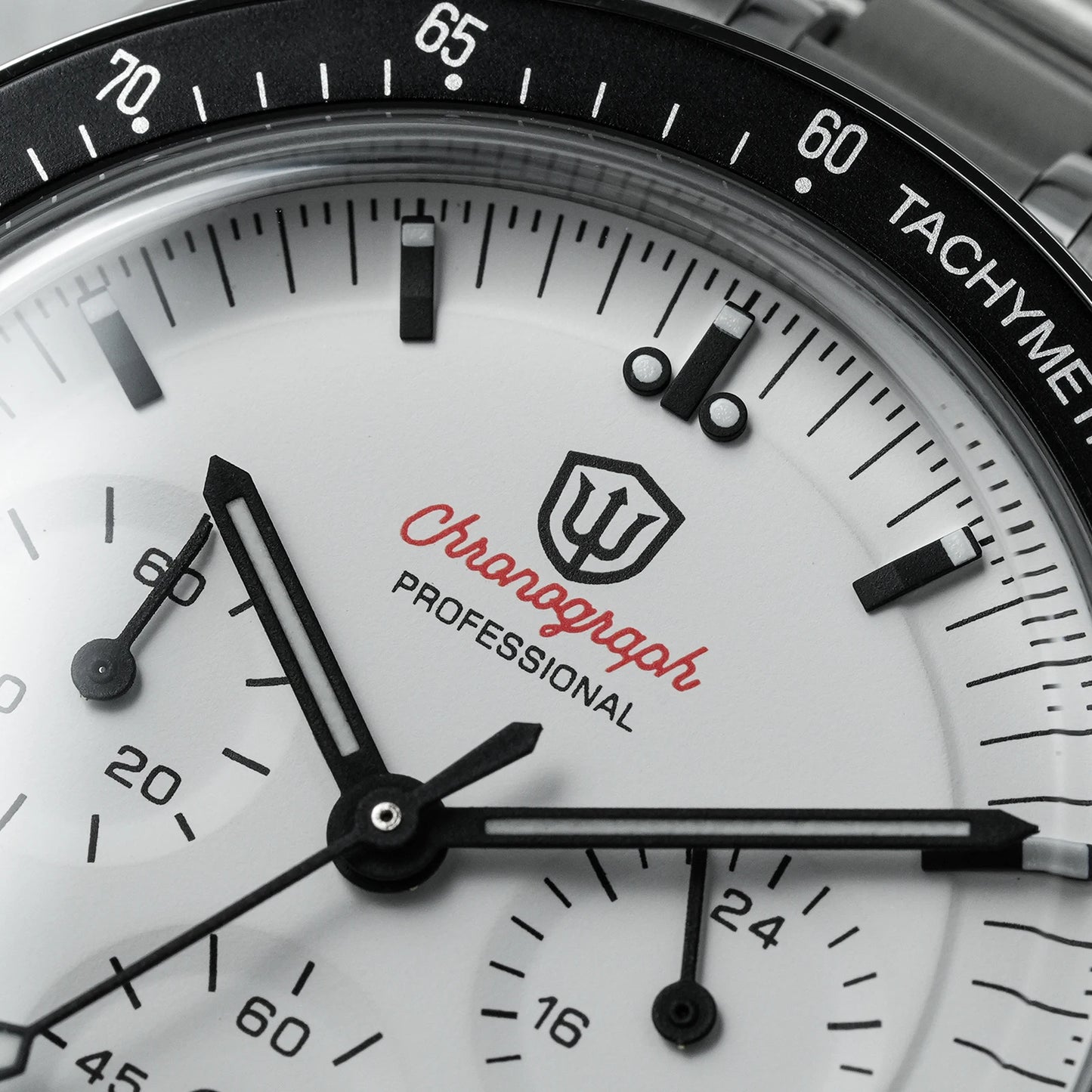 Orologio da uomo Watchdives New Wd1863 al quarzo VK63, cronografo con vetro zaffiro bombato, impermeabile, 39 mm, in acciaio, top brand, orologio business di lusso