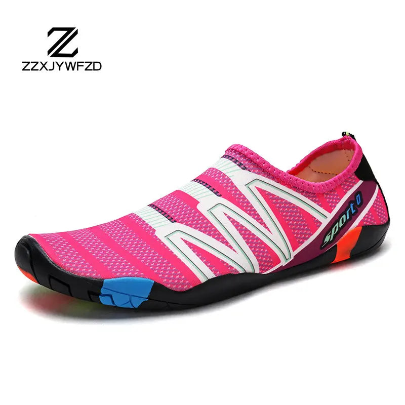 2023 Yoga Sports Water Sneakers, Unisex Swimming Aqua Seaside Barefoot Slippers, Surf Upstream Light Quick-Drying Beach Water Shoes