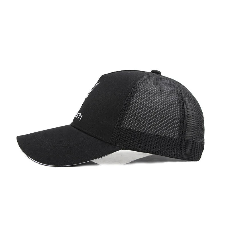 Für Maserati Baseballcaps für Herren und Damen, bestickt, verstellbar, Hip-Hop-Sonnenhut für Outdoor-Sport, Wandern, Laufen, aus Baumwolle, Geschenk, Radkappe