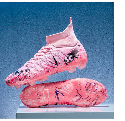 New Men's Professional Soccer Shoes Non-slip Football Boots Unisex Breathable Futsal Sports New Cleats Drop Shipping Ultralight